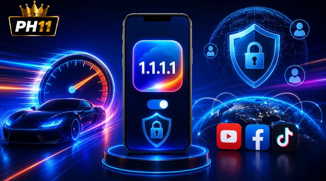 Benefits of choosing to download the 1.1.1.1 app for playing at PH11
