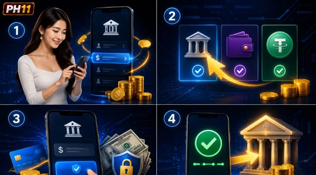 Detailed steps for a successful Withdrawal PH11