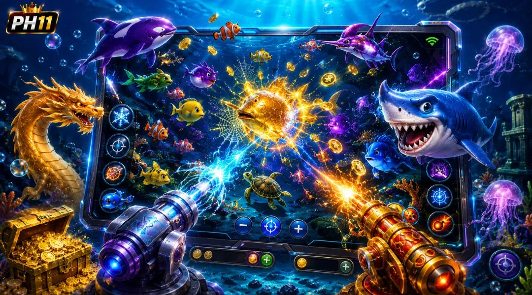 Mega Fishing PH11 brings a beautiful world of the ocean