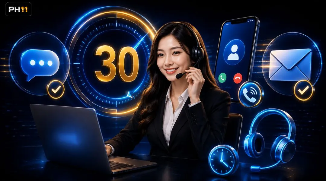 PH11 response time is only 30 seconds