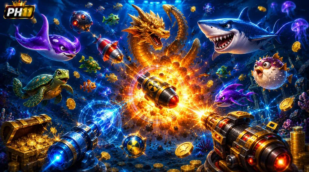 Sharp Ocean Graphics in Boom Legend PH11
