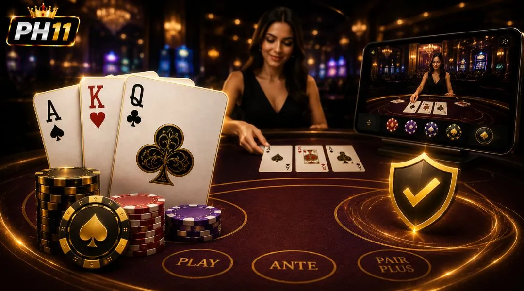 The Three Card Poker PH11 Card Game Attracts Participants